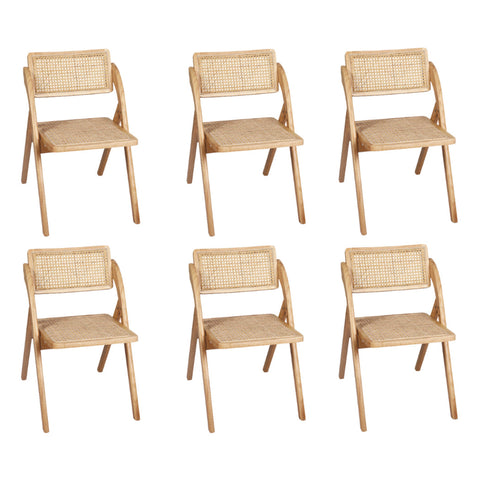 Levede 6X Foldable Accent Dining Chairs