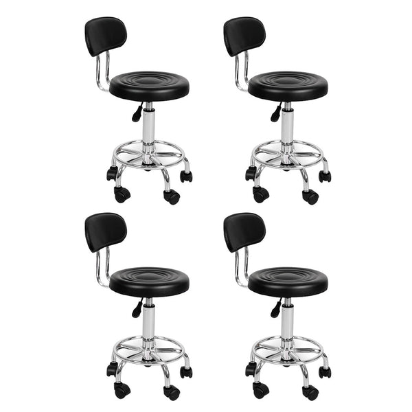 Levede 4X Salon Stool Swivel Bar Stools Benches Bar Stools