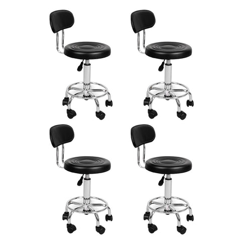 Levede 4X Salon Stool Swivel Bar Stools Benches Bar Stools