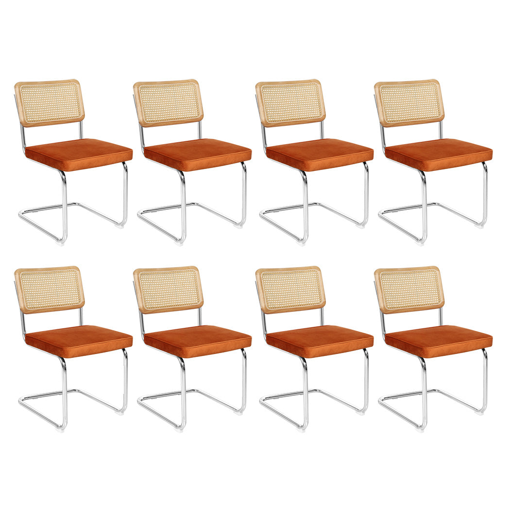 Levede 8X Rattan Chair Dining Chairs