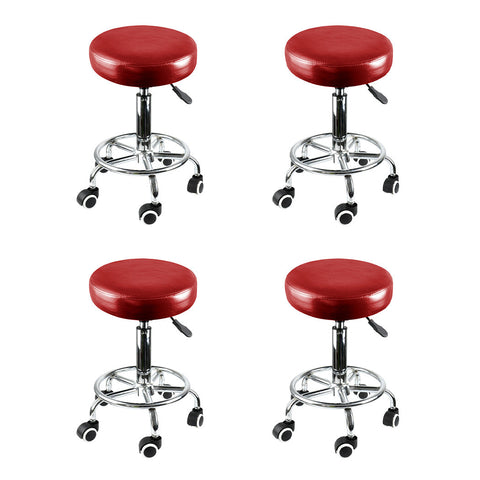 Levede 4X Salon Stool Swivel Barber Stools Salon Stools