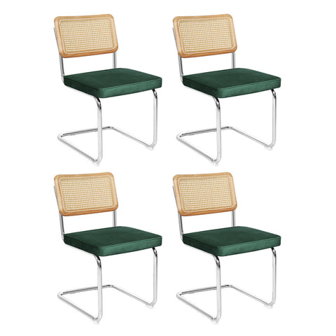Levede 4Xrattan Chair Dining Chairs