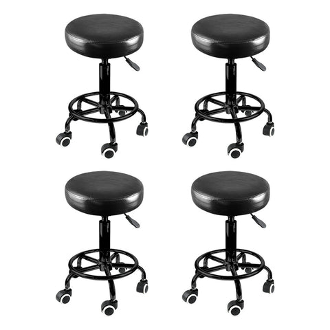 Levede 4X Salon Stool Swivel Bar Stools Salon Stools