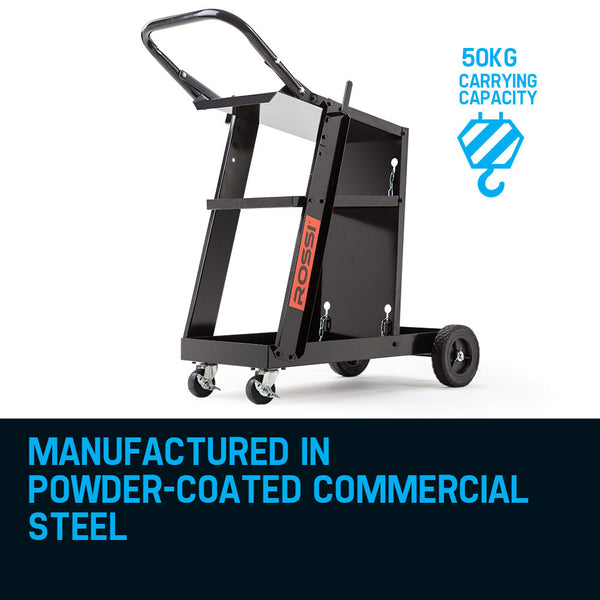 Rossi Welding Cart Trolley Mig Tig Arc Mma Welder Plasma Cutter Storage Bench Other Welding Equipment