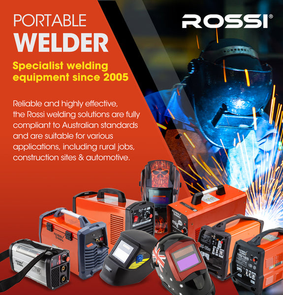 Rossi Stick Welder 200 Amp Inverter Welding Machine Mma Portable Arc Dc 200A Gas Inverter Welders