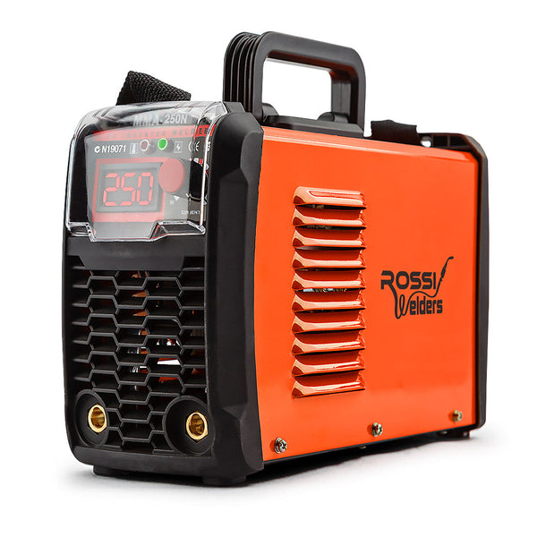 Rossi 250 Amp Stick Welder Portable Arc Mma Inverter Welding Machine 15A Plug Inverter Welders