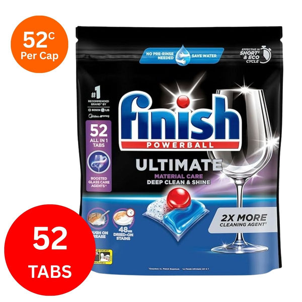 Finish Ultimate X 52 Dishwasher Tablets
