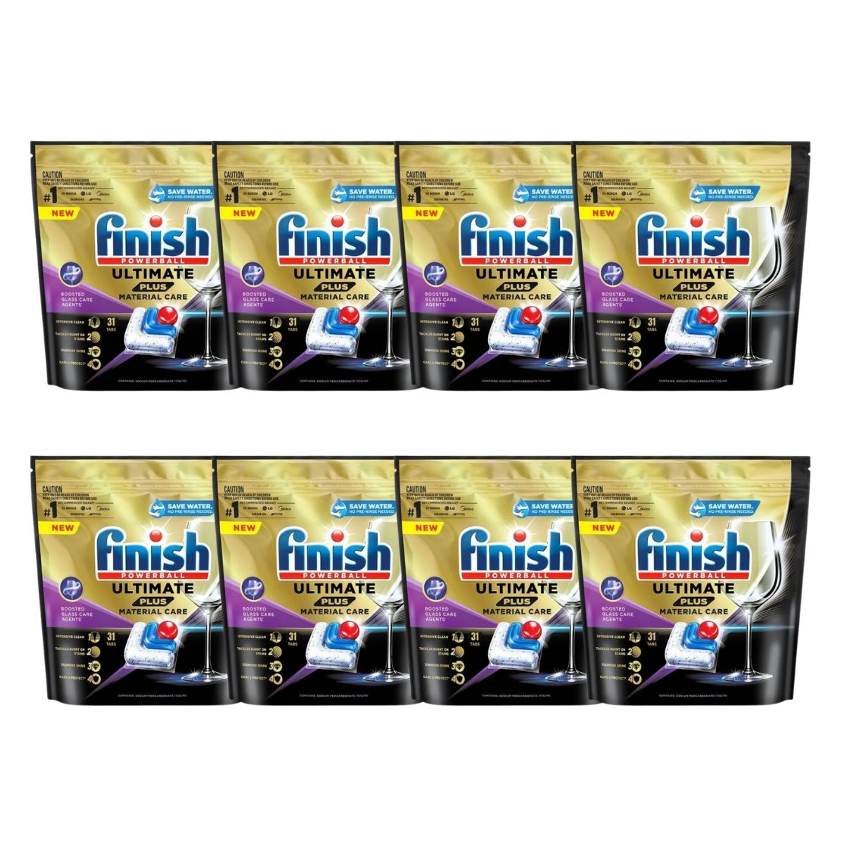 Finish Ultimate Plus 248 Dishwasher Tablets Cleaning Products