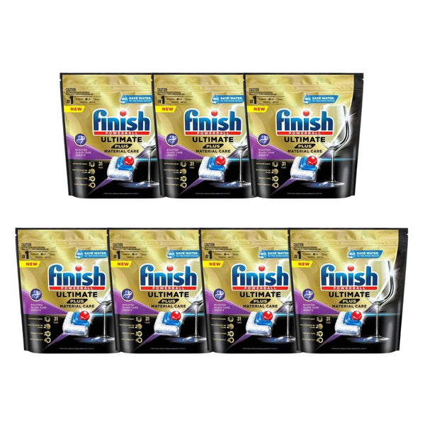Finish Ultimate Plus 217 Dishwasher Tablets Cleaning Products