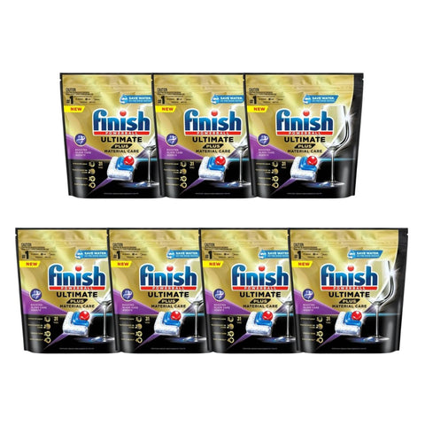 Finish Ultimate Plus 217 Dishwasher Tablets Cleaning Products