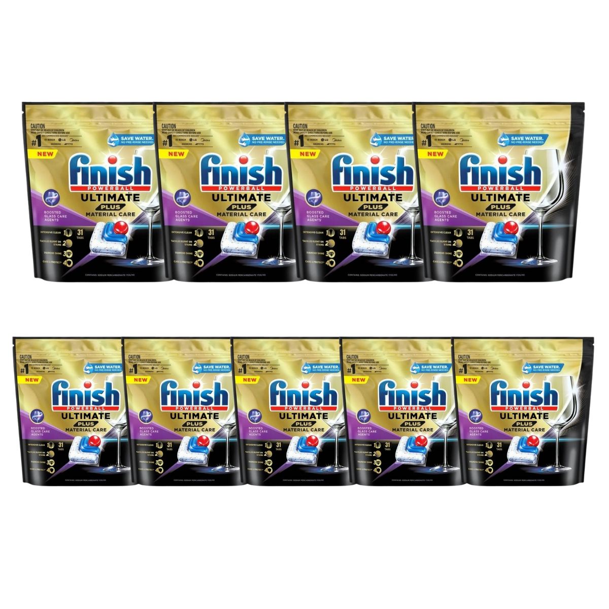 Finish Ultimate Plus 279 Dishwasher Tablets Cleaning Products