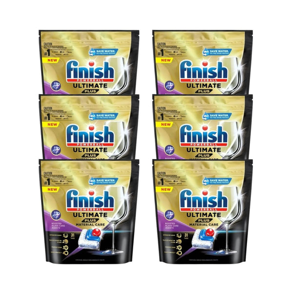 Finish Ultimate Plus 186 Dishwasher Tablets Cleaning Products