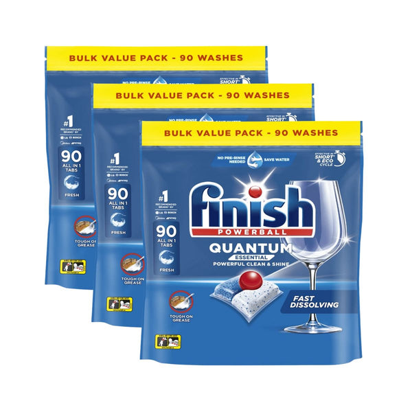 Finish Quantum 270 Dishwasher Tablets Cleaning Products