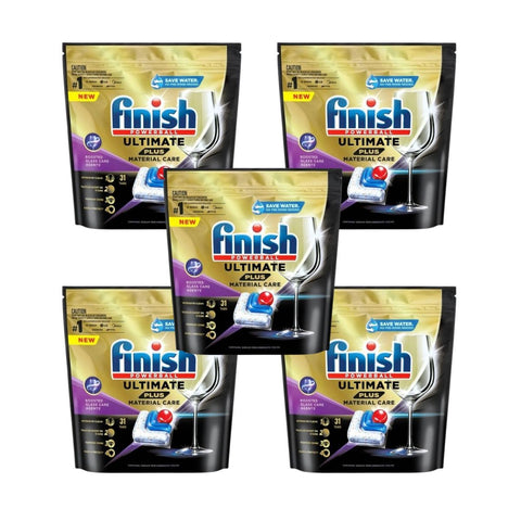 Finish Ultimate Plus 155 Dishwasher Tablets Cleaning Products