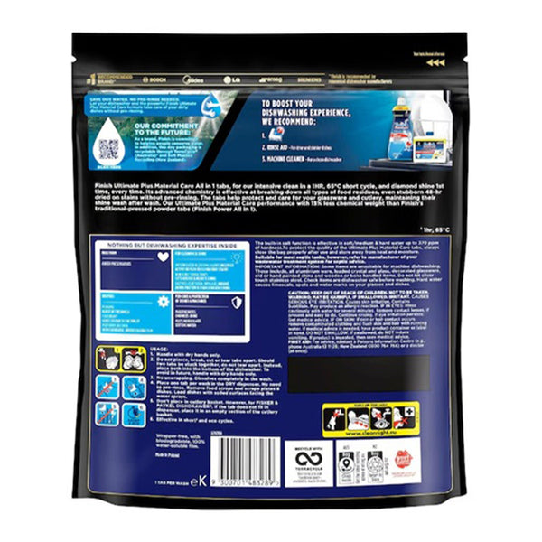 Finish Ultimate Plus 217 Dishwasher Tablets Cleaning Products