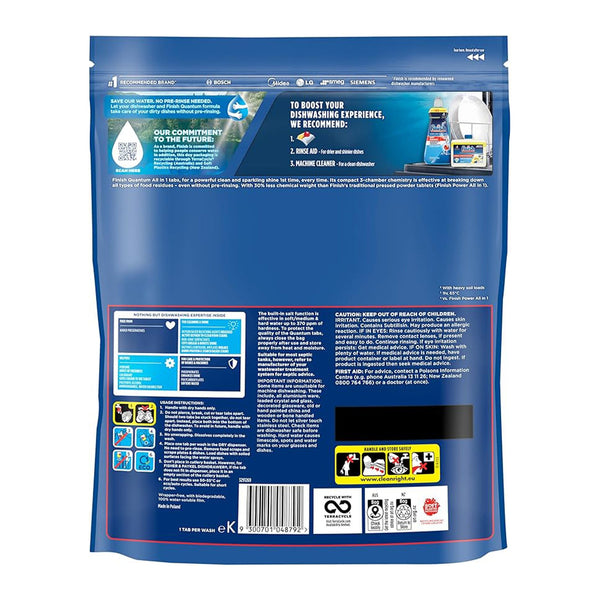 Finish Quantum 270 Dishwasher Tablets Cleaning Products