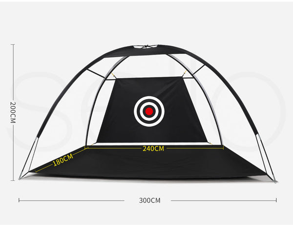 Centra 3M Golf Practice Net Hitting Black Nets Cages & Mats