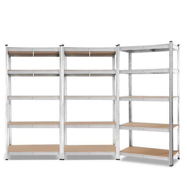Giants 3X1.8M Warehouse Shelving Rack Racking Garage Metal Storage Shelves Tool Shelving & Racking Systems