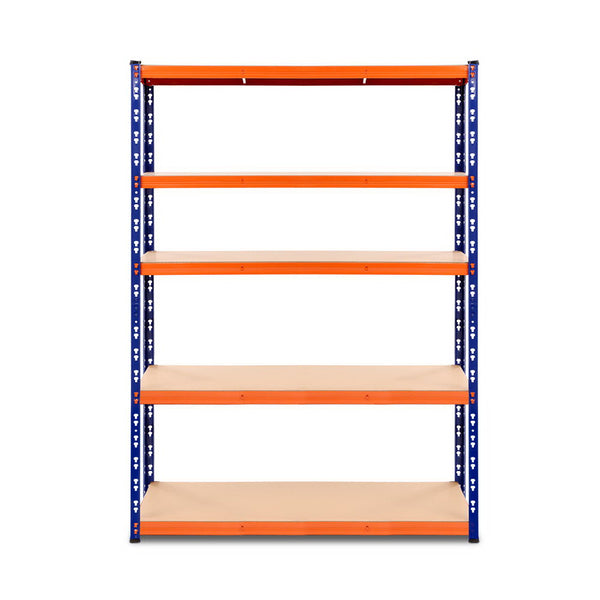 Giantz 1.8M Garage Shelving Warehouse Rack Pallet Racking Storage Shelve Blue Tool Shelving & Racking Systems