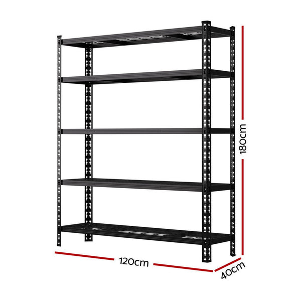 1.8Mx1.2M Giantz Garage Shelving Warehouse Rack Tool Shelving & Racking Systems