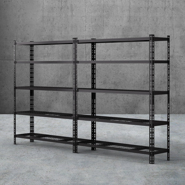1.8Mx2.4M Giantz Garage Shelving Warehouse Rack Tool Shelving & Racking Systems