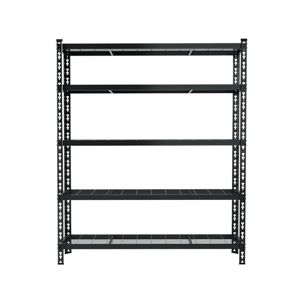 5 X 1.8M Giantz Garage Shelving Warehouse Rack Tool Shelving & Racking Systems
