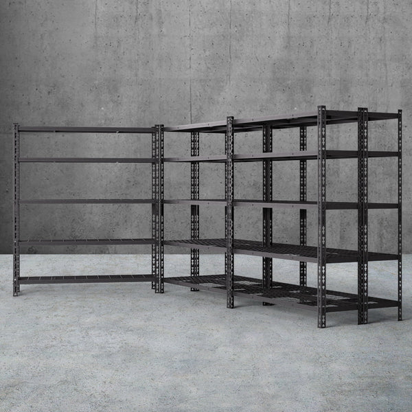 5 X 1.8M Giantz Garage Shelving Warehouse Rack Tool Shelving & Racking Systems