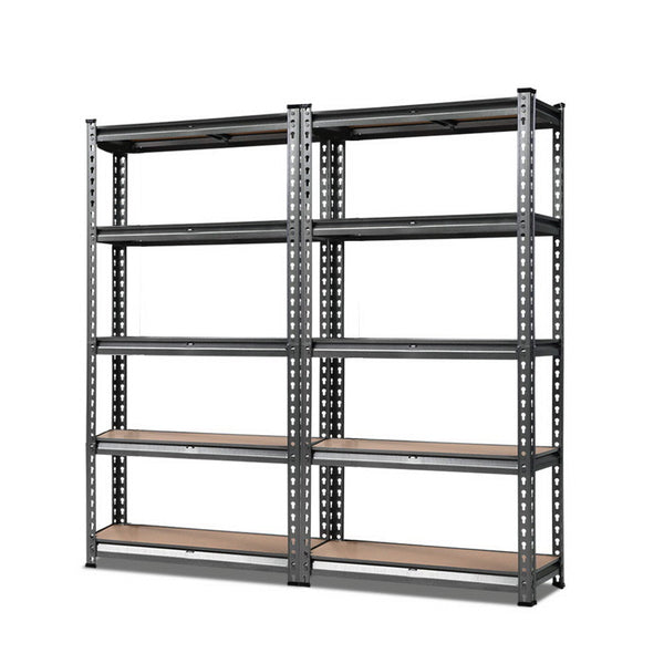Giantz 2X1.5M Steel Warehouse Racking Shelving Storage Garage Shelves Shelf Tool Shelving & Racking Systems