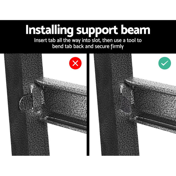 Giantz 2X1.5M Garage Shelving Warehouse Rack Storage Racking Steel Tool Shelving & Racking Systems