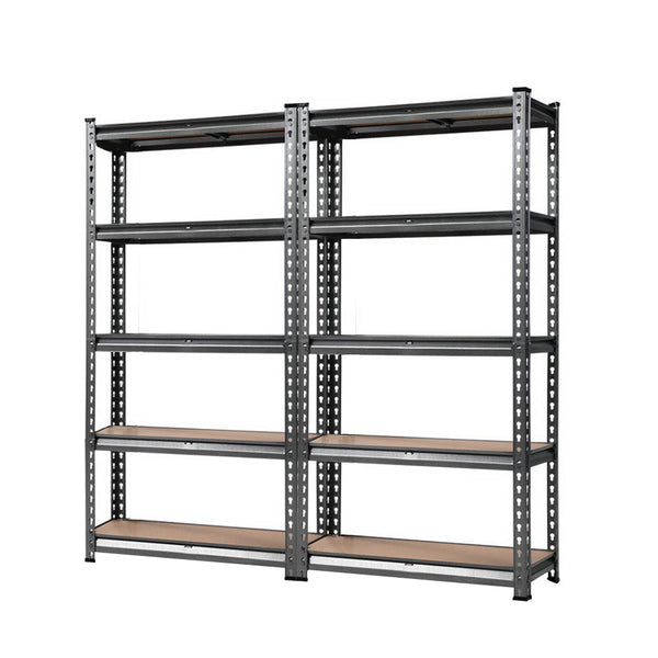 Giantz 2X1.5M Garage Shelving Warehouse Rack Storage Racking Steel Tool Shelving & Racking Systems