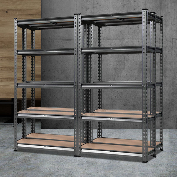 Giantz 4X1.5M Garage Shelving Warehouse Rack Pallet Racking Storage Charcoal Tool Shelving & Racking Systems