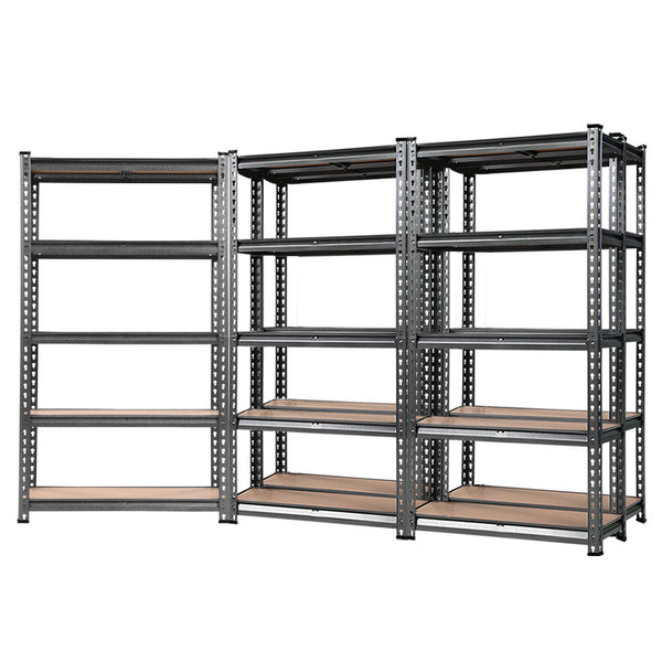 Giantz 5X1.5M Garage Shelving Warehouse Rack Pallet Racking Storage Charcoal Tool Shelving & Racking Systems