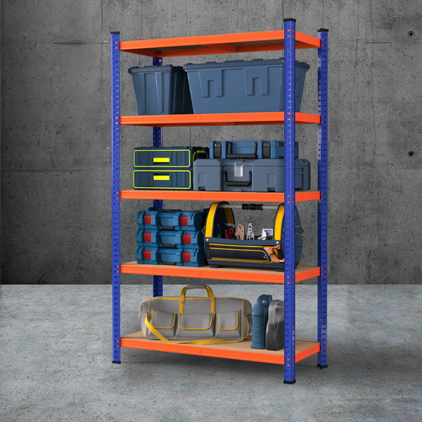 1.8M Giantz Garage Shelving Warehouse Rack Tool Shelving & Racking Systems