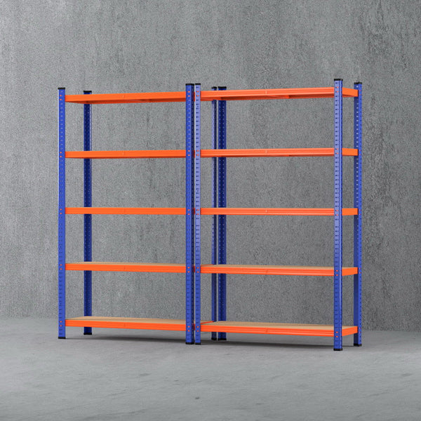 2 X 1.8M Giantz Garage Shelving Warehouse Rack Tool Shelving & Racking Systems