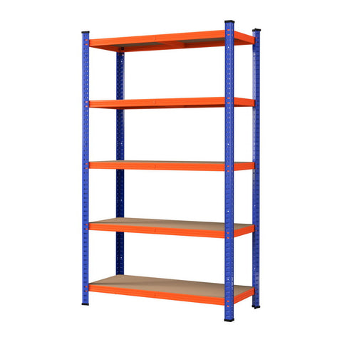 5 X 1.8M Giantz Garage Shelving Warehouse Rack Tool Shelving & Racking Systems