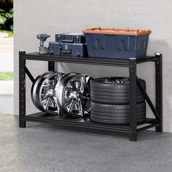 Giantz 1.5Mx0.9M Warehouse Shelving Garage Rack Tool Shelving & Racking Systems