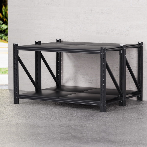 Giantz 2X 0.9M Garage Shelving Workbench Warehouse Rack Tool Shelving & Racking Systems