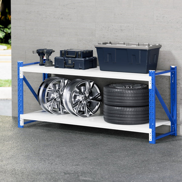 Giantz 2Mx0.9M Warehouse Shelving Garage Rack Tool Shelving & Racking Systems