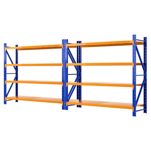 Giantz 4Mx1.8M Warehouse Shelving Garage Rack Tool Shelving & Racking Systems