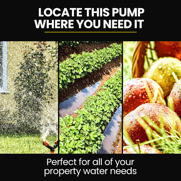 Protege Multi Stage Water Hi Pressure Pump With Auto Controller Home Garden Irrigation 4 Electric Water Pumps & Pressure Tanks