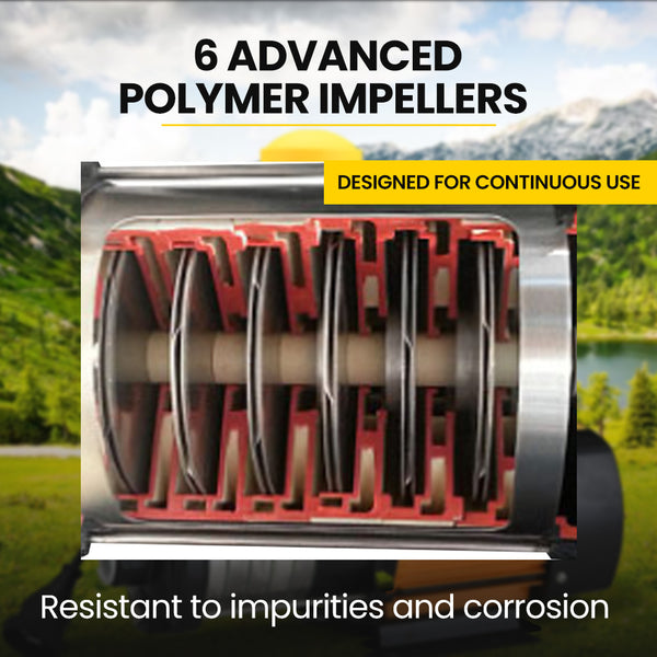 Protege Multi Stage Water Hi Pressure Pump With Auto Controller Home Garden Irrigation 6 Stage Electric Water Pumps & Pressure Tanks