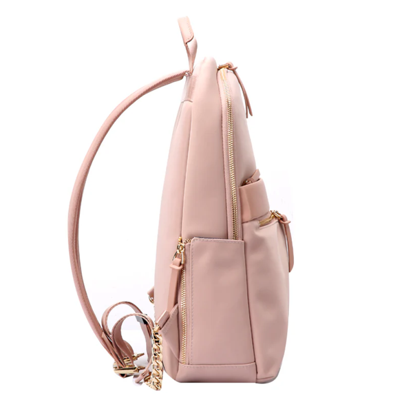 Waterproof 14 Inch Laptop Backpack Lightweight And Casual Pink Laptop Cases & Bags