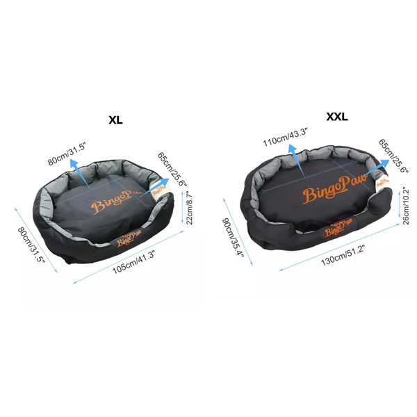 Waterproof Jumbo Orthopedic Sofa Dog Bed Pet Mat Kennel Pet Beds