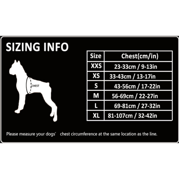 Whinhyepet Harness Black L Harnesses