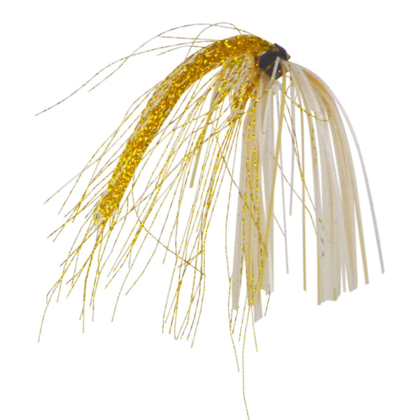 Dekoi Krystal Jigging Skirts White Gold 3 Pack Baits & Lures