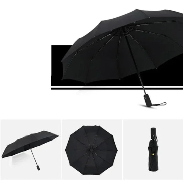 Windproof Double Layer Resistant Umbrella Fully Automatic For Men And Women Umbrellas