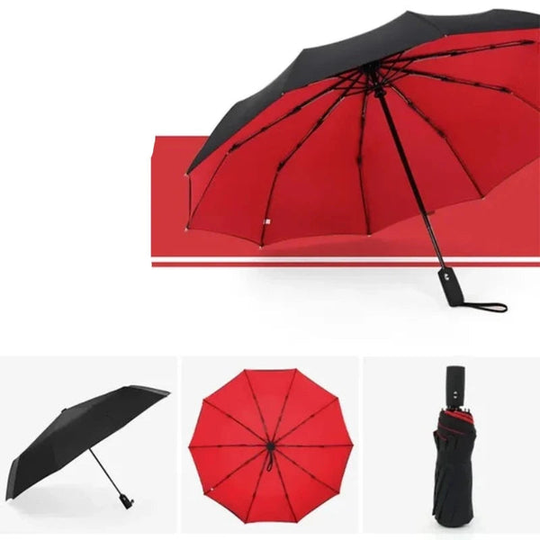 Windproof Double Layer Resistant Umbrella Fully Automatic For Men And Women Umbrellas