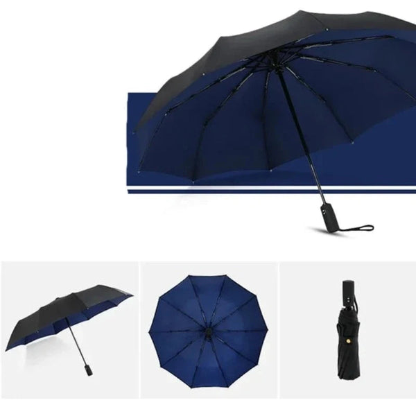 Windproof Double Layer Resistant Umbrella Fully Automatic For Men And Women Umbrellas