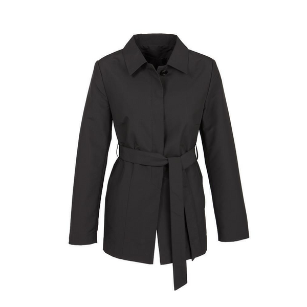 Womens Winter Button Long Trench Coat Jacket Parka Overcoat Black Xxl Coats Jackets & Vests