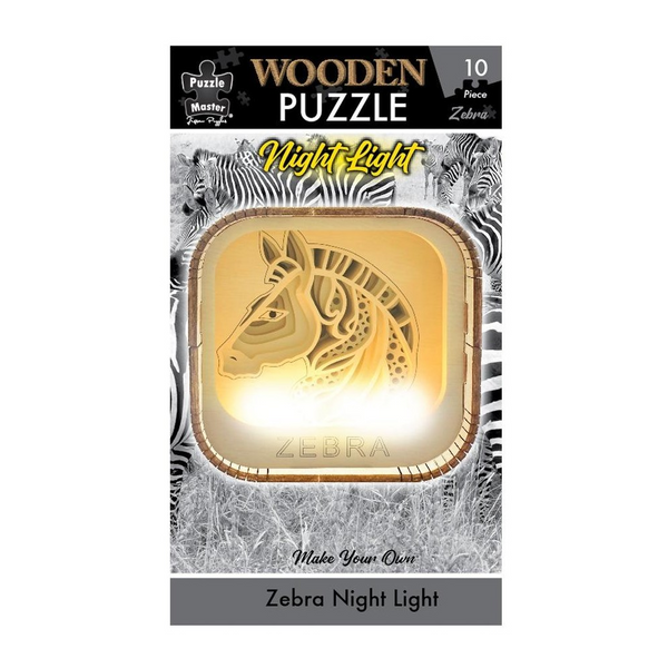 Night Light Puzzle Zebra Night Lights